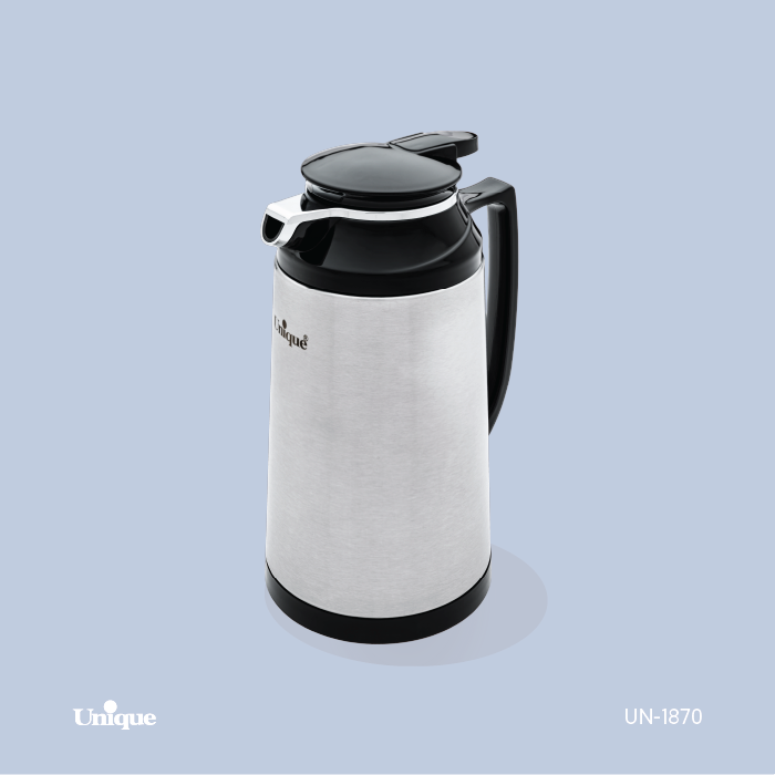 فلاکس شیشه دار استیل 1لیتر UN-1870