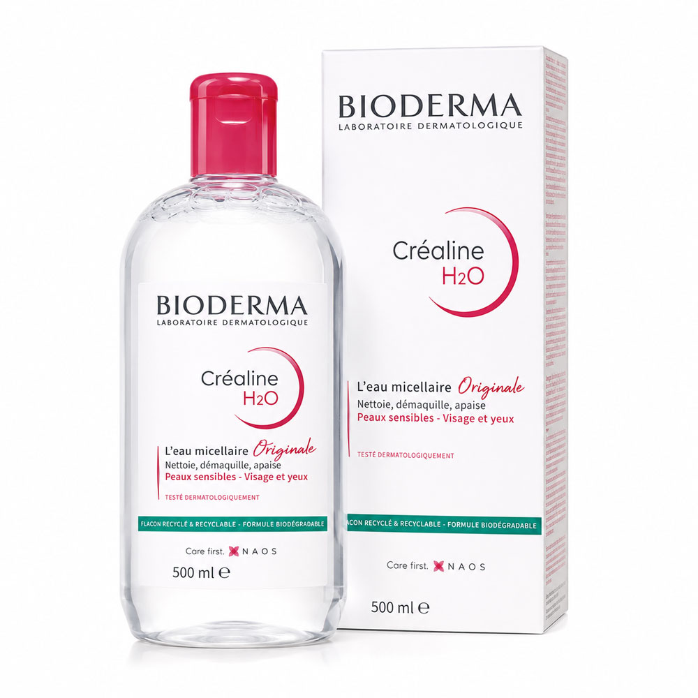 محلول پاککننده آرایش میسلار واتر بایودرما سنسیبیو H2O (Bioderma Sensibio H2O Micellar Water)