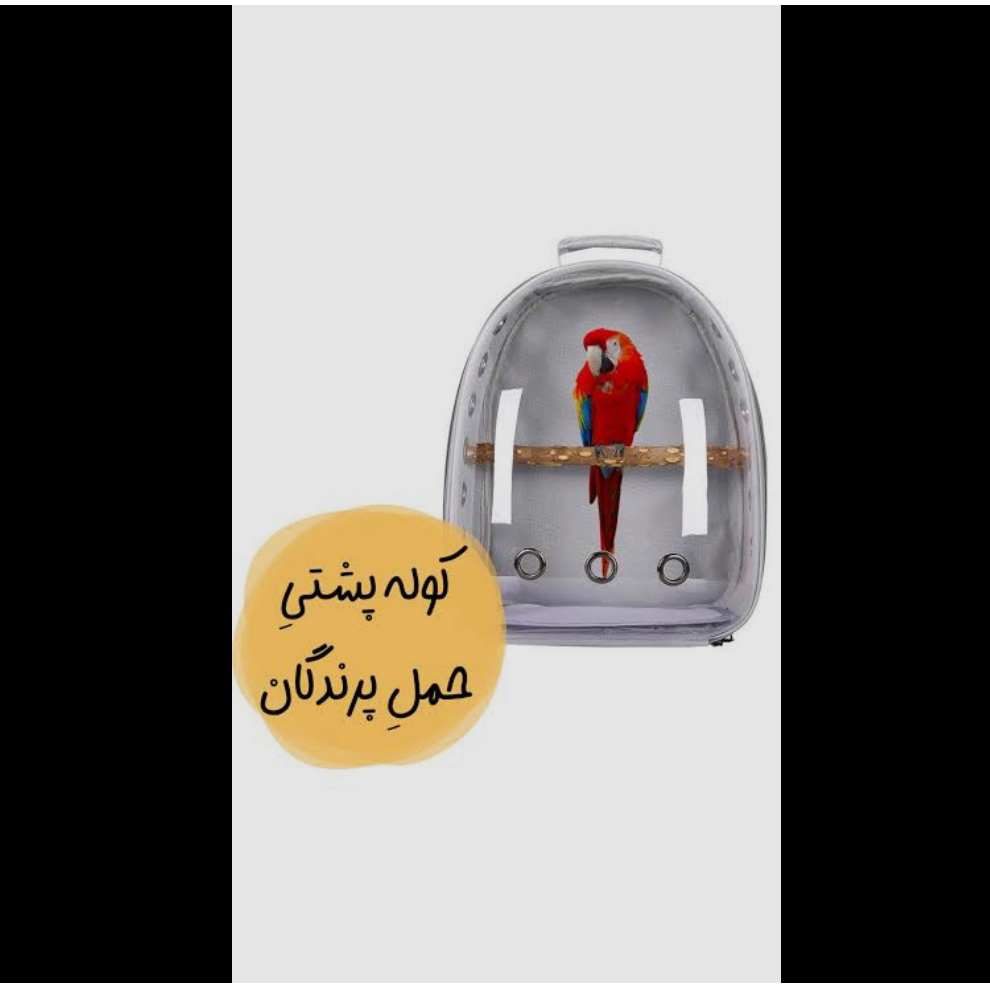 کوله پشتی حمل پرندگان