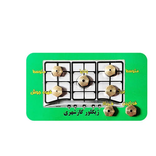 سوزن ژیگلور بسته بندی اجاق گاز(شهری و کپسولی) 