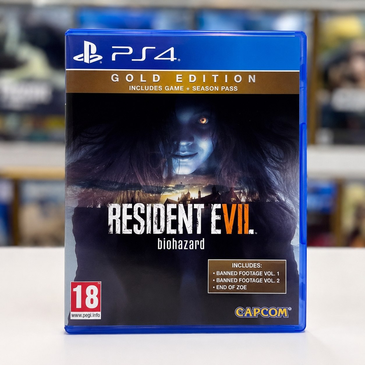 دیسک بازی Resident Evil 7: Biohazard نسخه Gold برای PS4