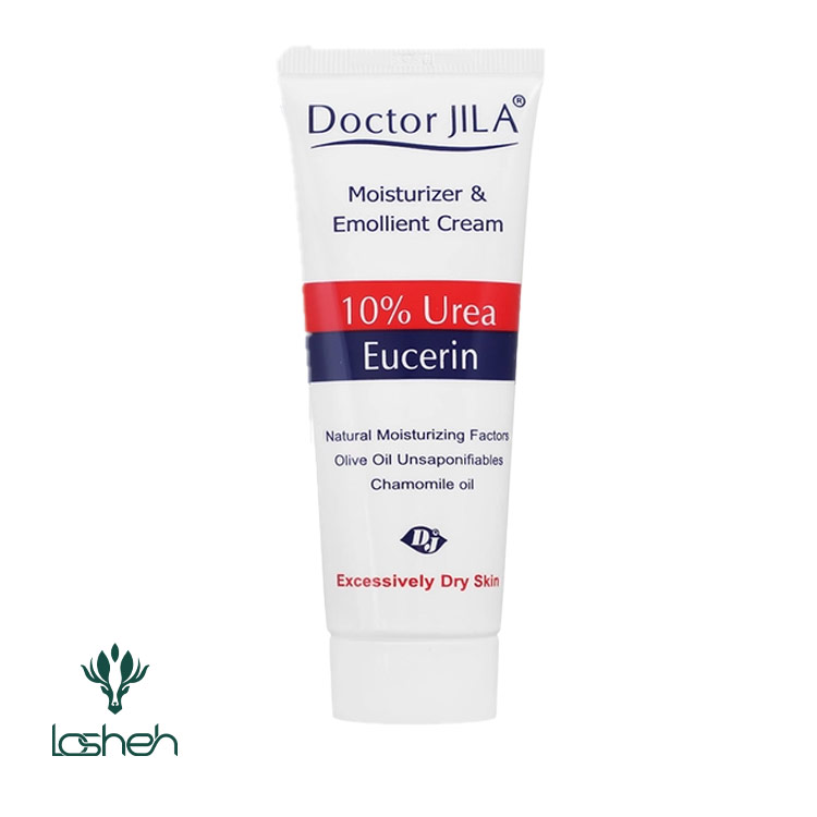 کرم مرطوب کننده حاوی اوره 10% دکتر ژیلا