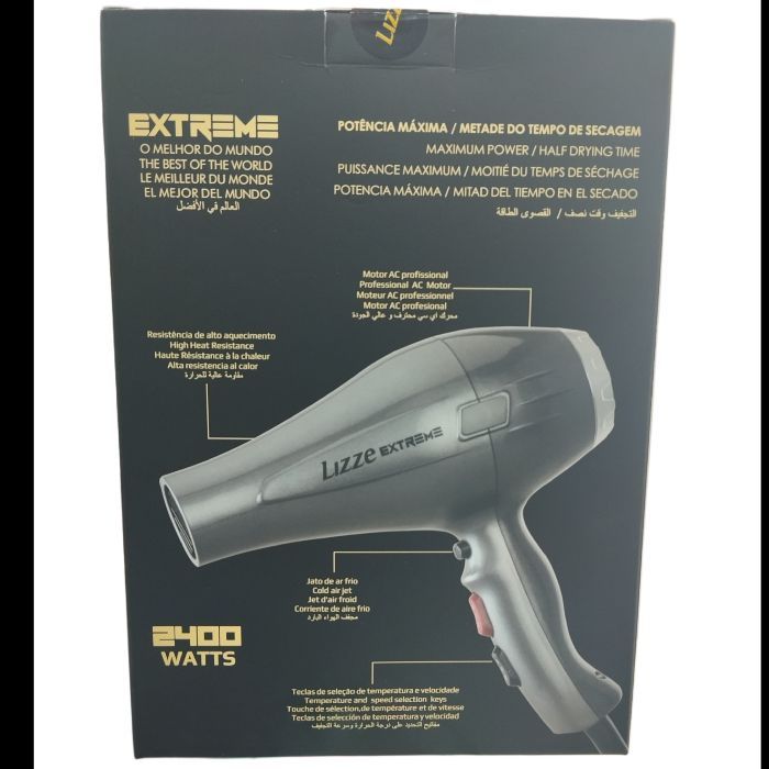 سشوار لیز مدل اکستریم Lizze Extreme Hair Dryer اصل2400 وات اصلی