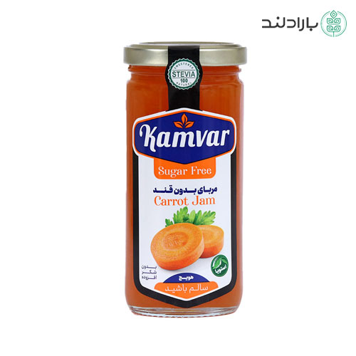 مربای هویج بدون قند و رژیمی کامور