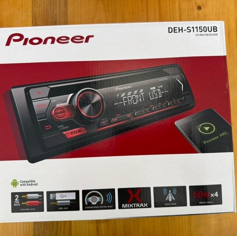پخش خودرو پایونیر مدل DEH-S1150UB سایز 1 دین