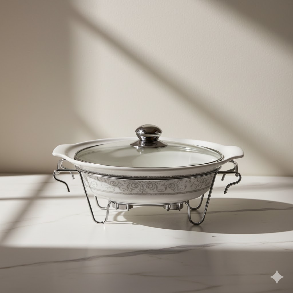 سوفله خوری چینی برگی متوسط یونیک کد 8542