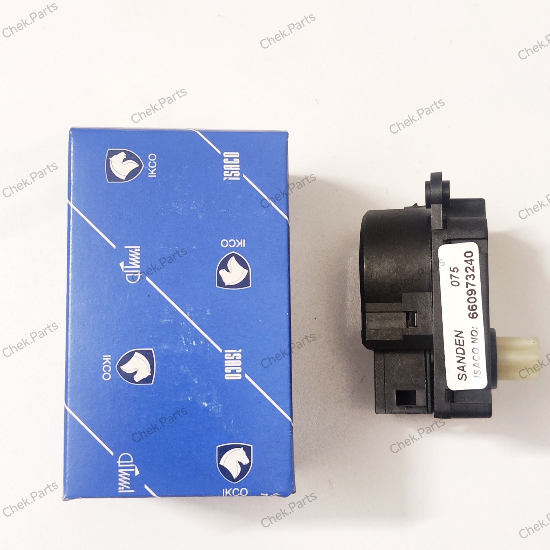 موتور تنظیم دریچه بخاری پژو 206 و 207 طرح جدید ساندن ایساکو