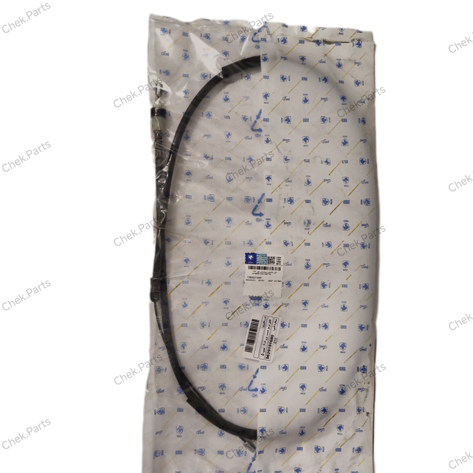 کابل ترمز دستی پژو 206 و 207 تیپ پنجی ایساکو