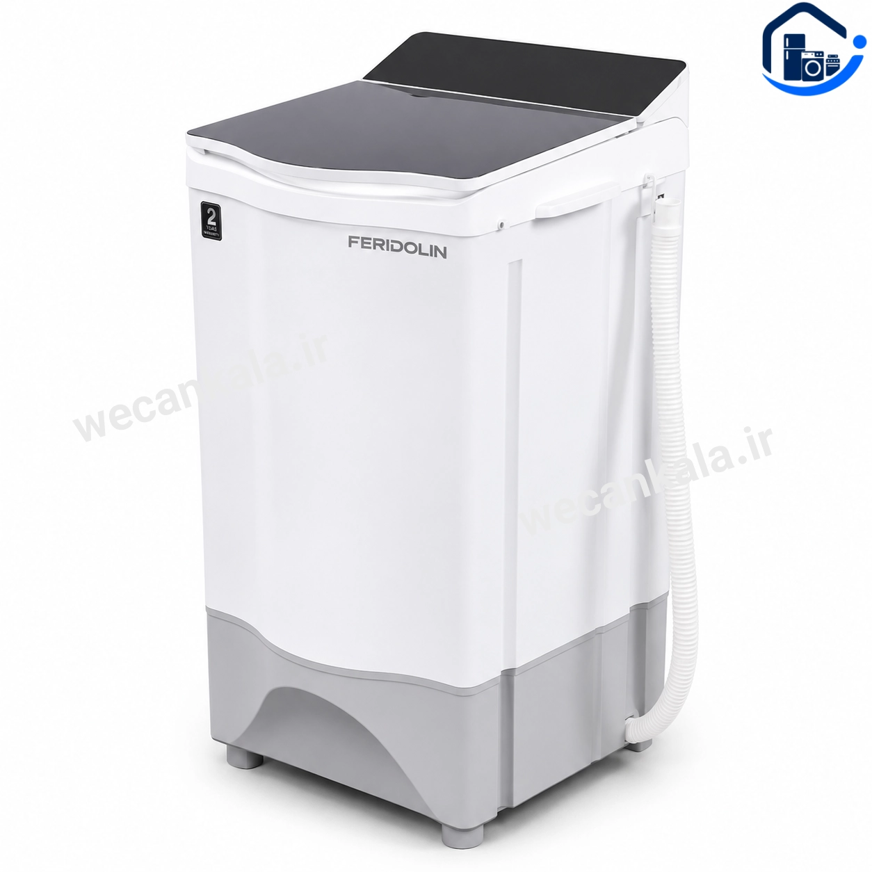لباسشویی تکشو فریدولین 7 کیلو درب شیشه مدل SW70-G