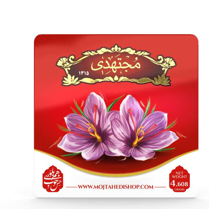 زعفران یک مثقال مجتهدی بسته 10 عددی قیمت عمده