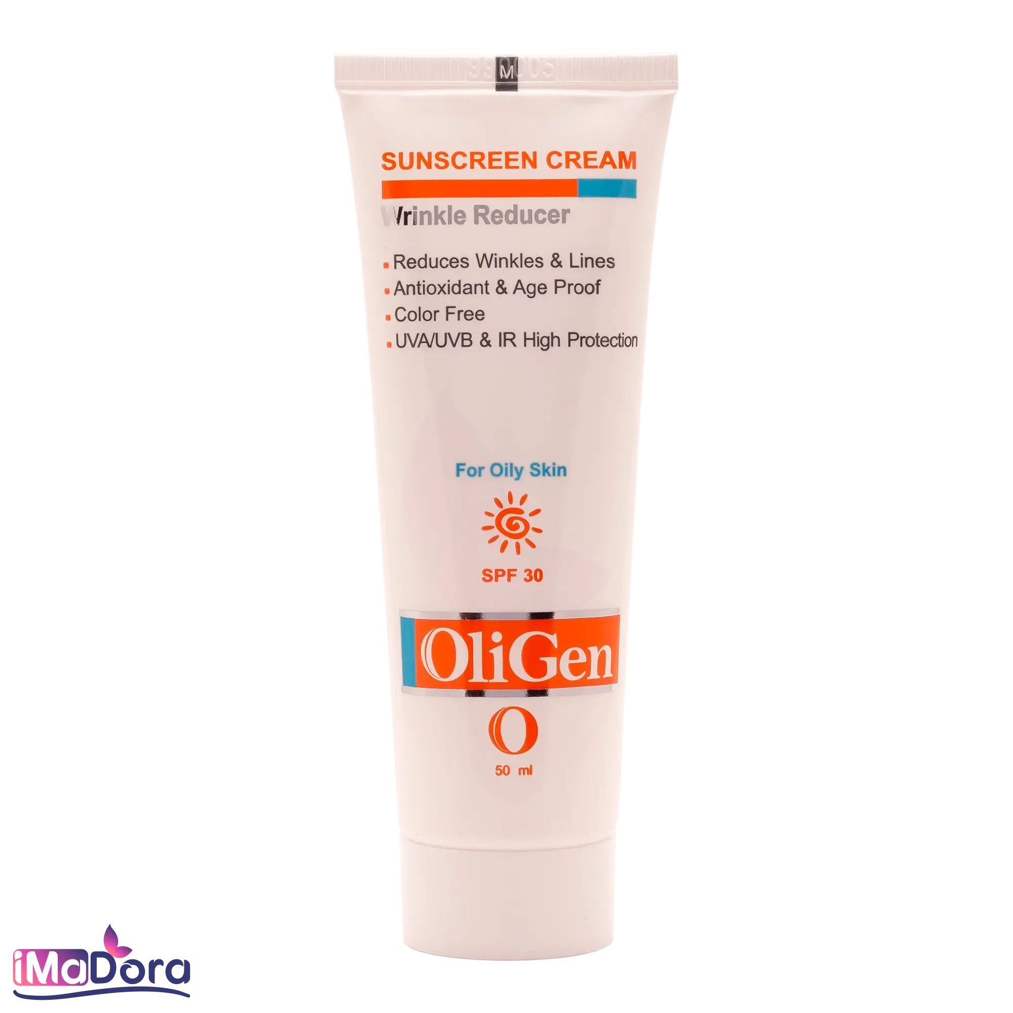 کرم ضد آفتاب ضد چروک پوست چرب الی ژن SPF30