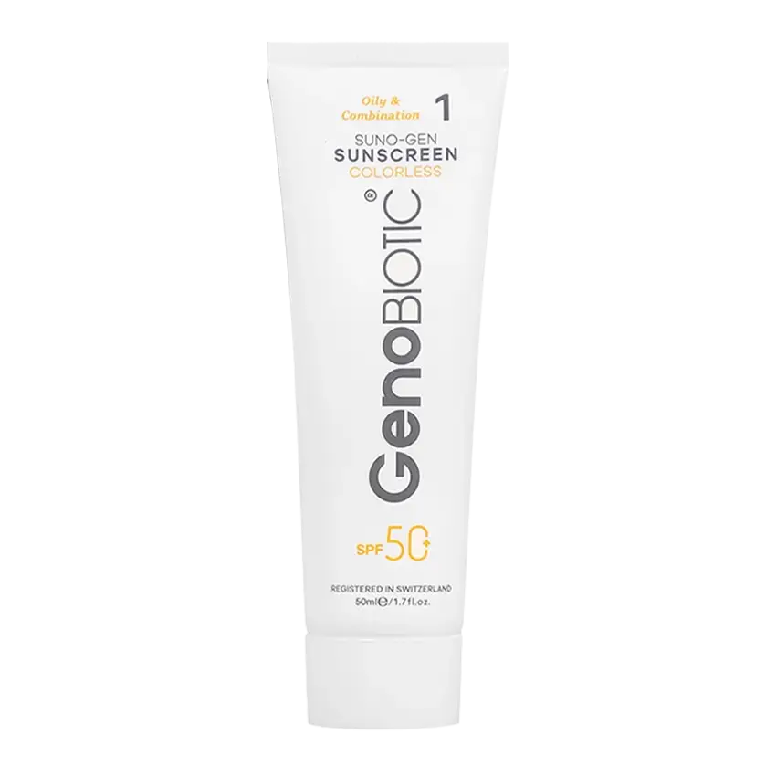 کرم ضد آفتاب پوست چرب ژنوبایوتیک +SPF50
