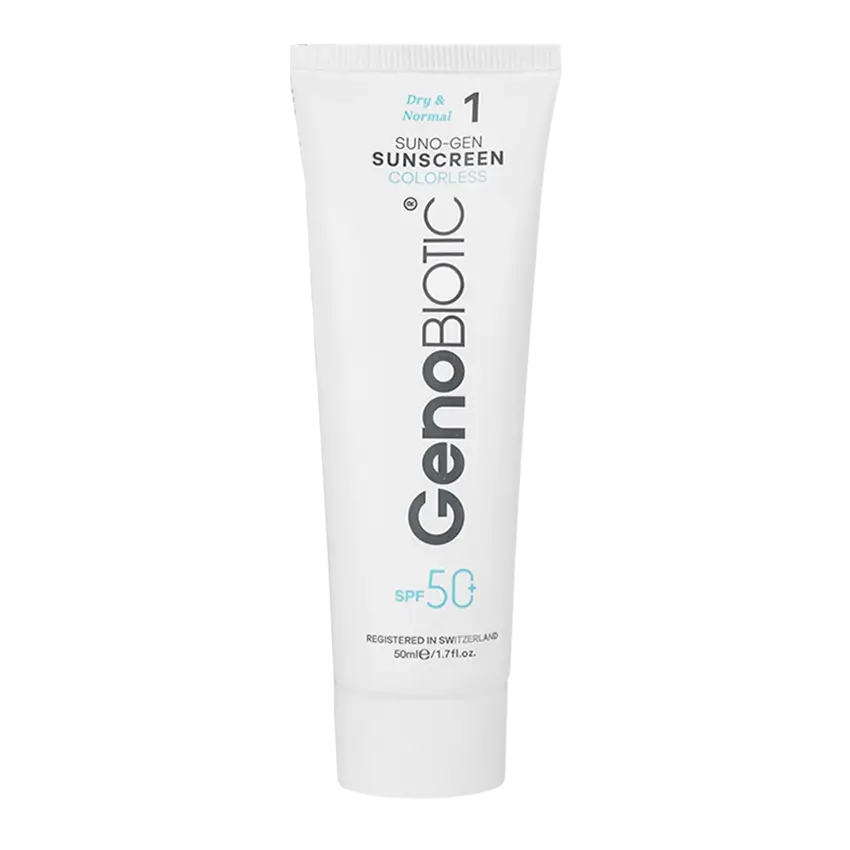 کرم ضد آفتاب پوست خشک ژنوبایوتیک +SPF50