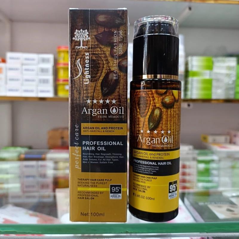 روغن موی آرگان لایتنس پنج ستاره اورجینال 100 میل