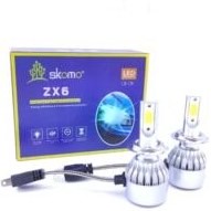 هدلایت سفید یخی لنزو Lenzo skomo zx6 (بسته دو عددی)