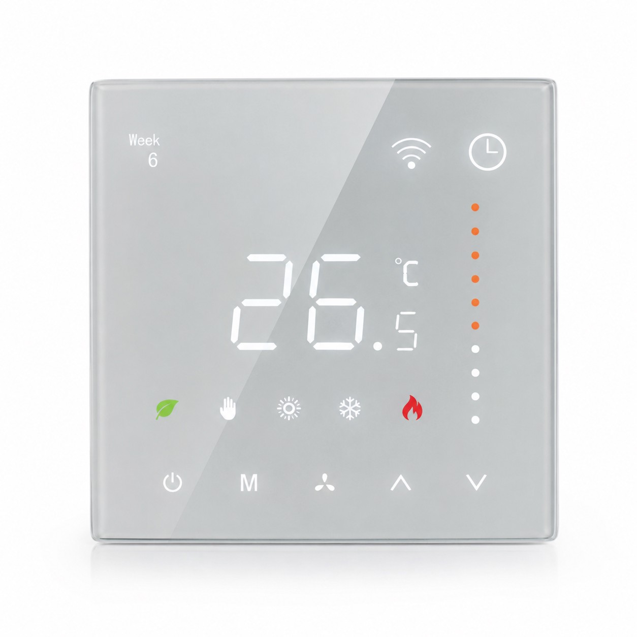 ترموستات هوشمند Wi-Fi پکیج گرمایش آب و گاز آرسس مدل WHT-S01-GA GC