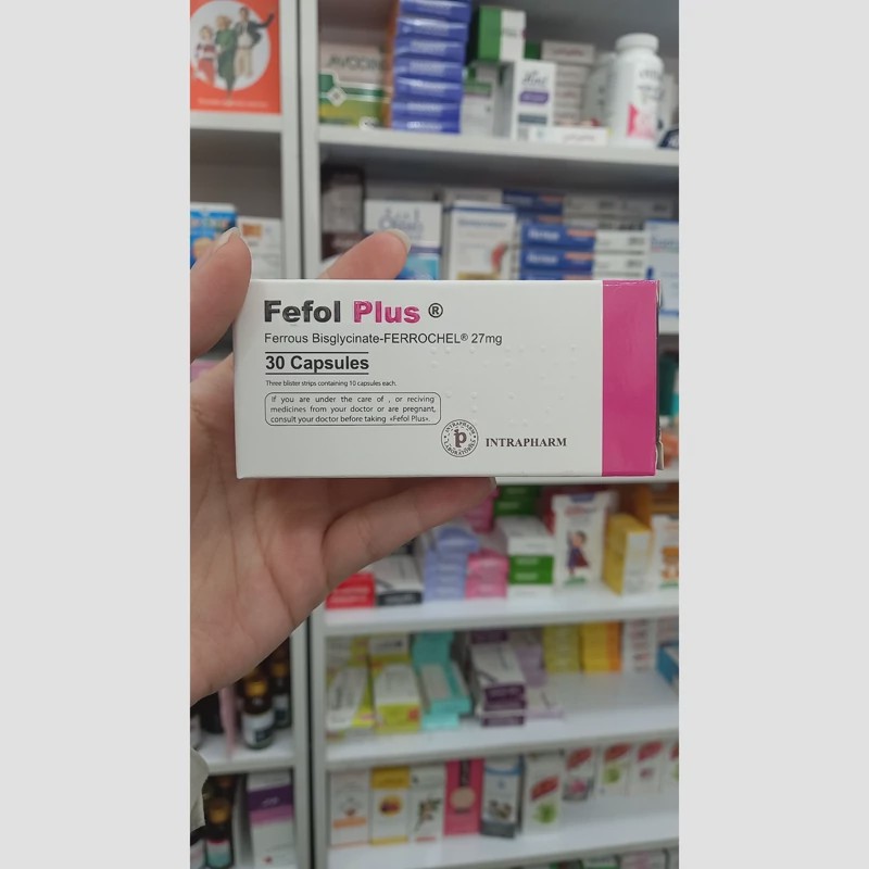 کپسول ففول پلاس 30 عددی