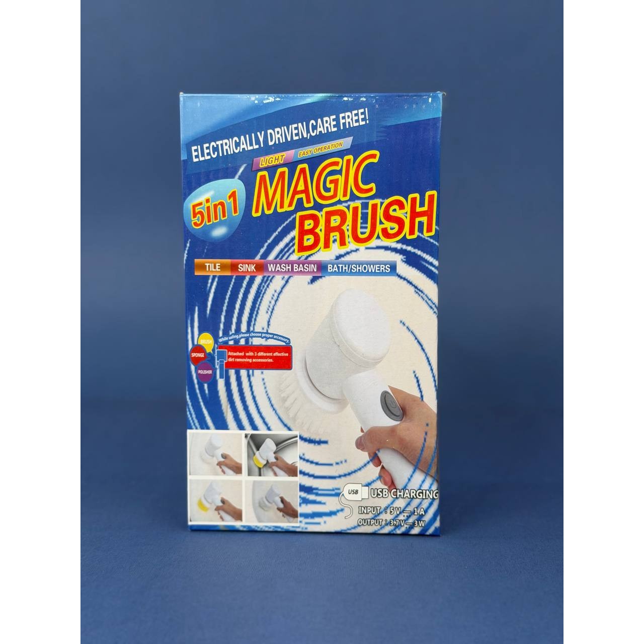 فرچه شستشوی شارژی 5 کاره مجیک براش مدل Magic Brush اصل