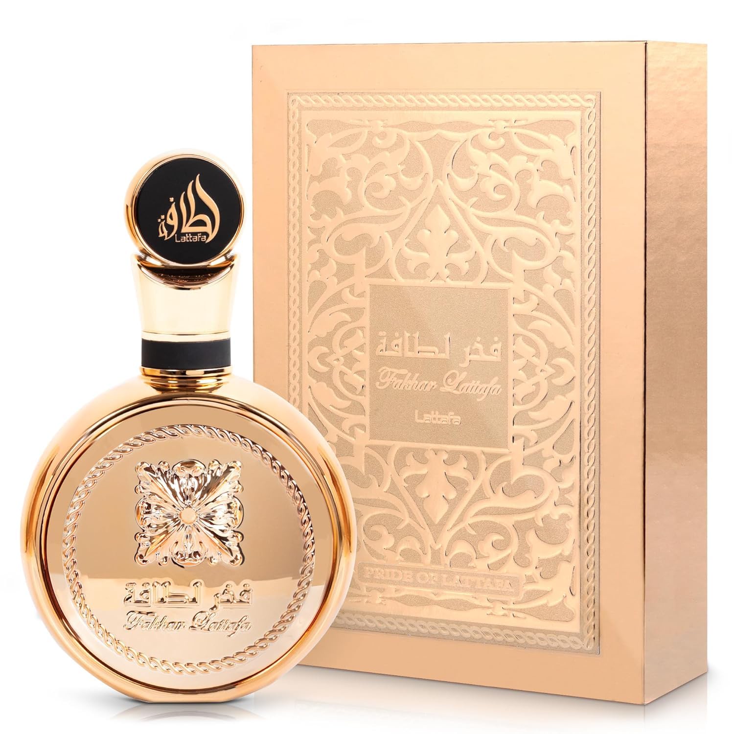 عطر ادکلن فخر لطافه گلد طلایی لطافه 100 میل اصل