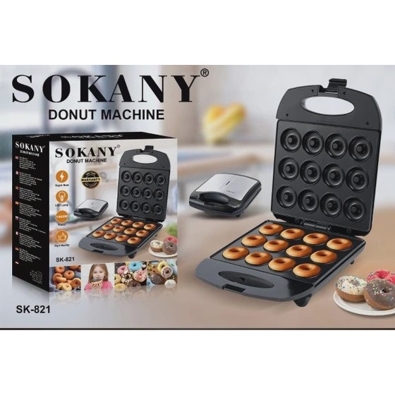 دونات ساز سوکانی مدل SOKANY SK-821