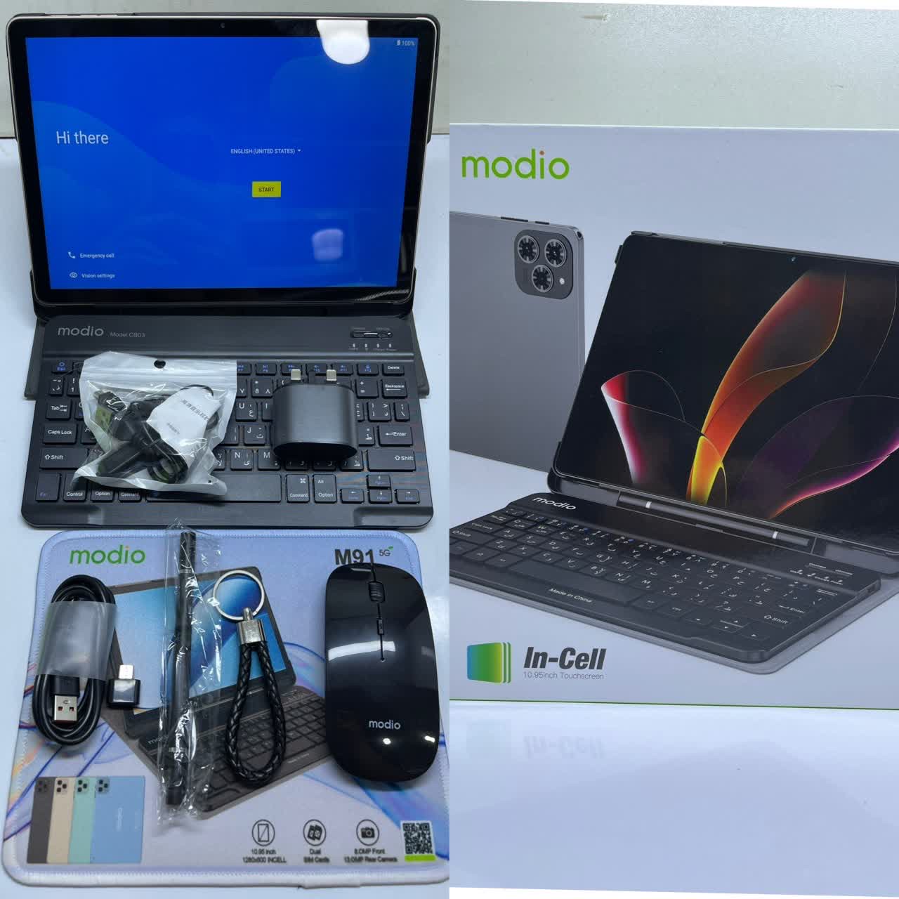 تبلتmodio m91 صفحه11اینچ512گیگ رام12