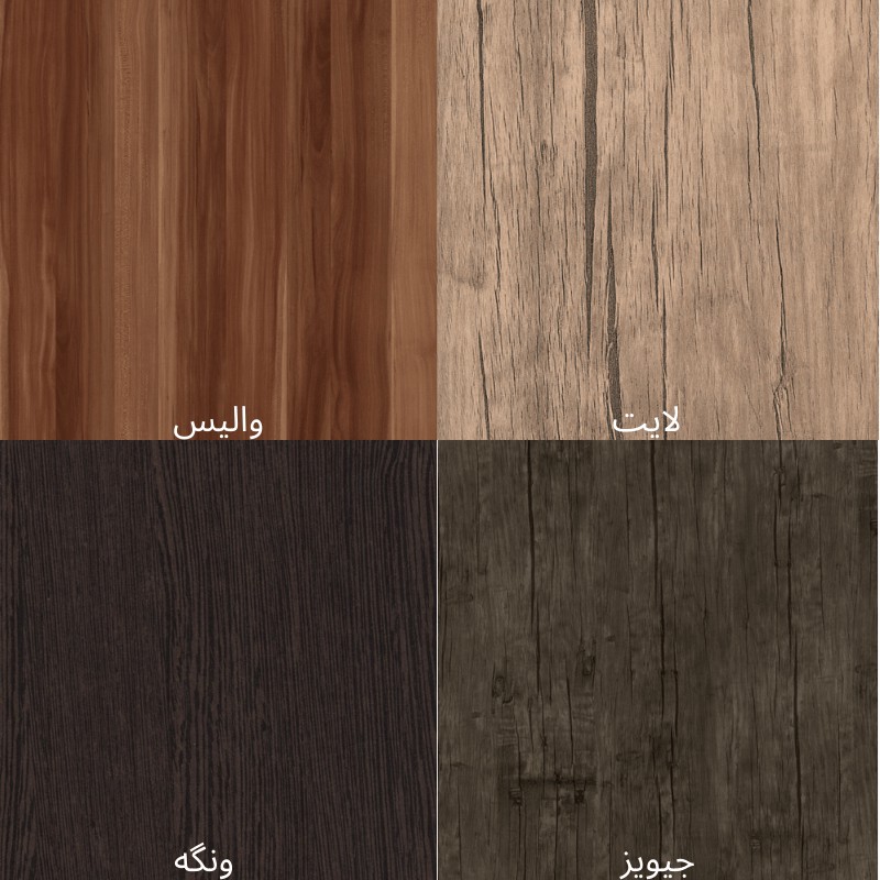 تخت خواب یکنفره مدل ارغوان برند آغاج سایز 200 90