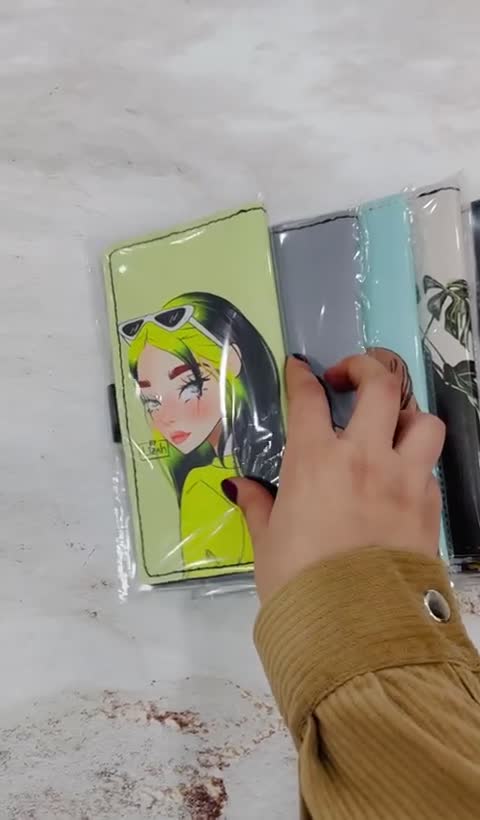 کیف پول چرم دخترانه
