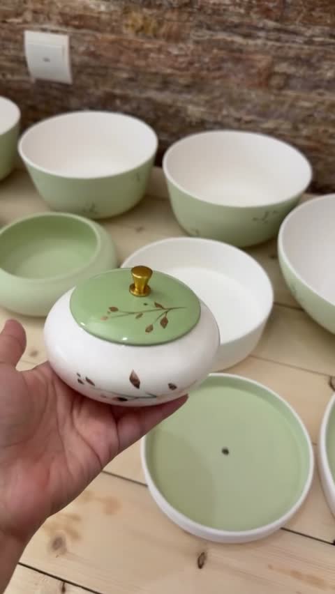 قندان سرامیکی سها