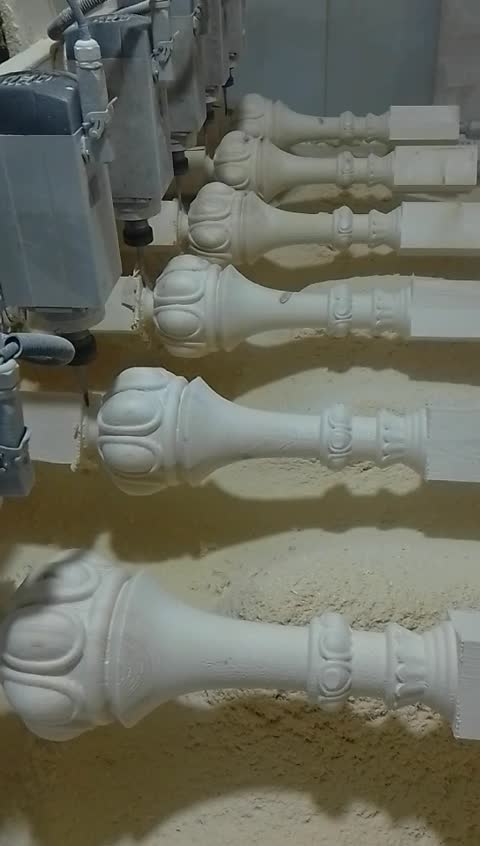 10عدد نرده درجه یک پله چوبی