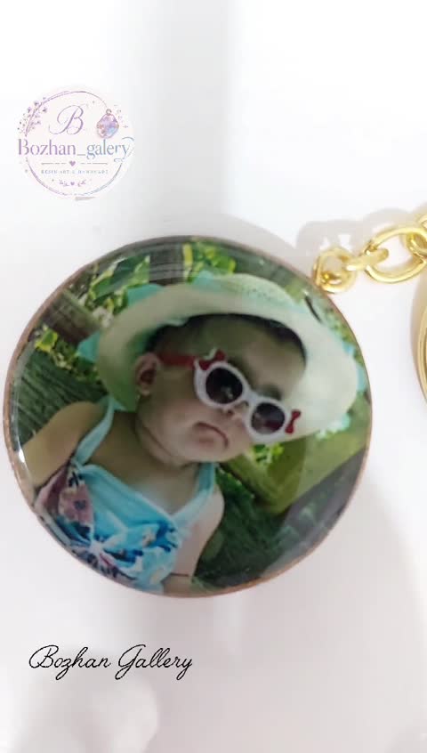 دسته کلید رزینی عکس دار