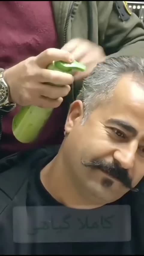 شامپو رنگ قهوه ای