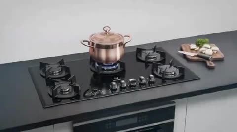 اجاق پرنیان استیل پنج شعله کد 5207D (پس کرایه)