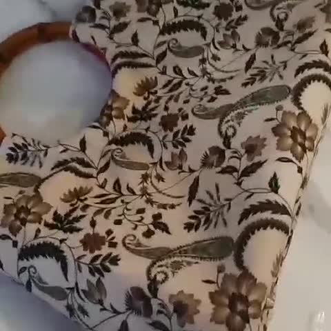 کیف دسته چوبی مدل سرو