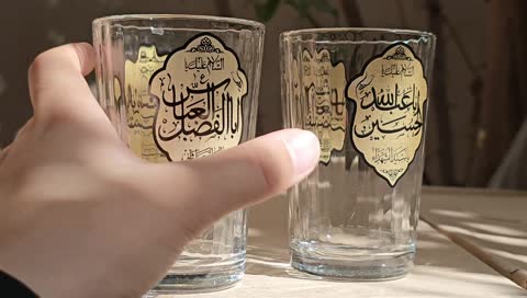 لیوان شربت خوری مذهبی نور 