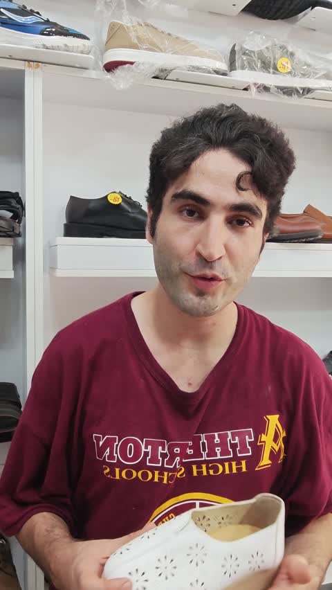 کفش طبی زنانه گلبرگ سفید