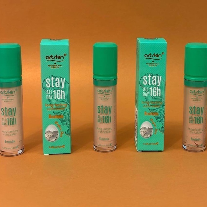کانسیلر مایع آرت اسکین Skin مدل Stay 16h فول کاور با ماندگاری 16 ساعته