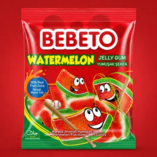 پاستیل 80 گرمی BEBETO هندوانه