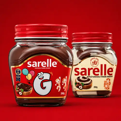 شکلات صبحانه 350 گرمی Sarelle ساده