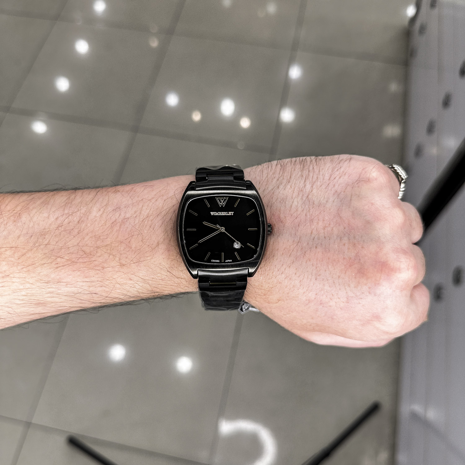 ساعت مچی مردانه ویمبرلی اورجینال صفحه مربع WB-CS448G-V