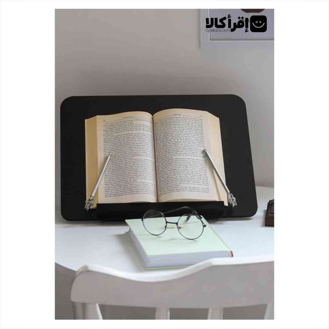 نگهدارنده کتاب رنگ قهوه ای