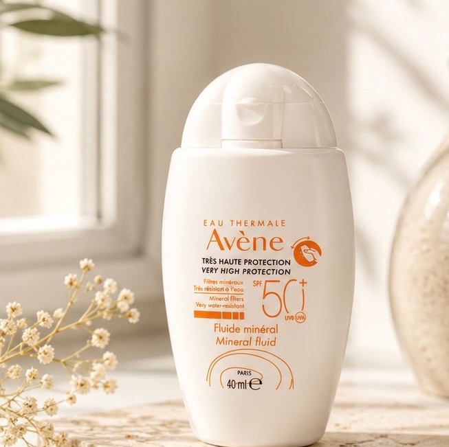 ضد آفتاب مینرال اون SPF50+ مدل Mineral Fluid حجم 40 میلیلیتر 