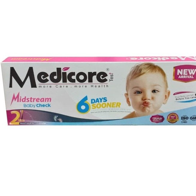  تست بارداری مدیکور مدل خودکاری ا (Medicore Midstream Baby Check)