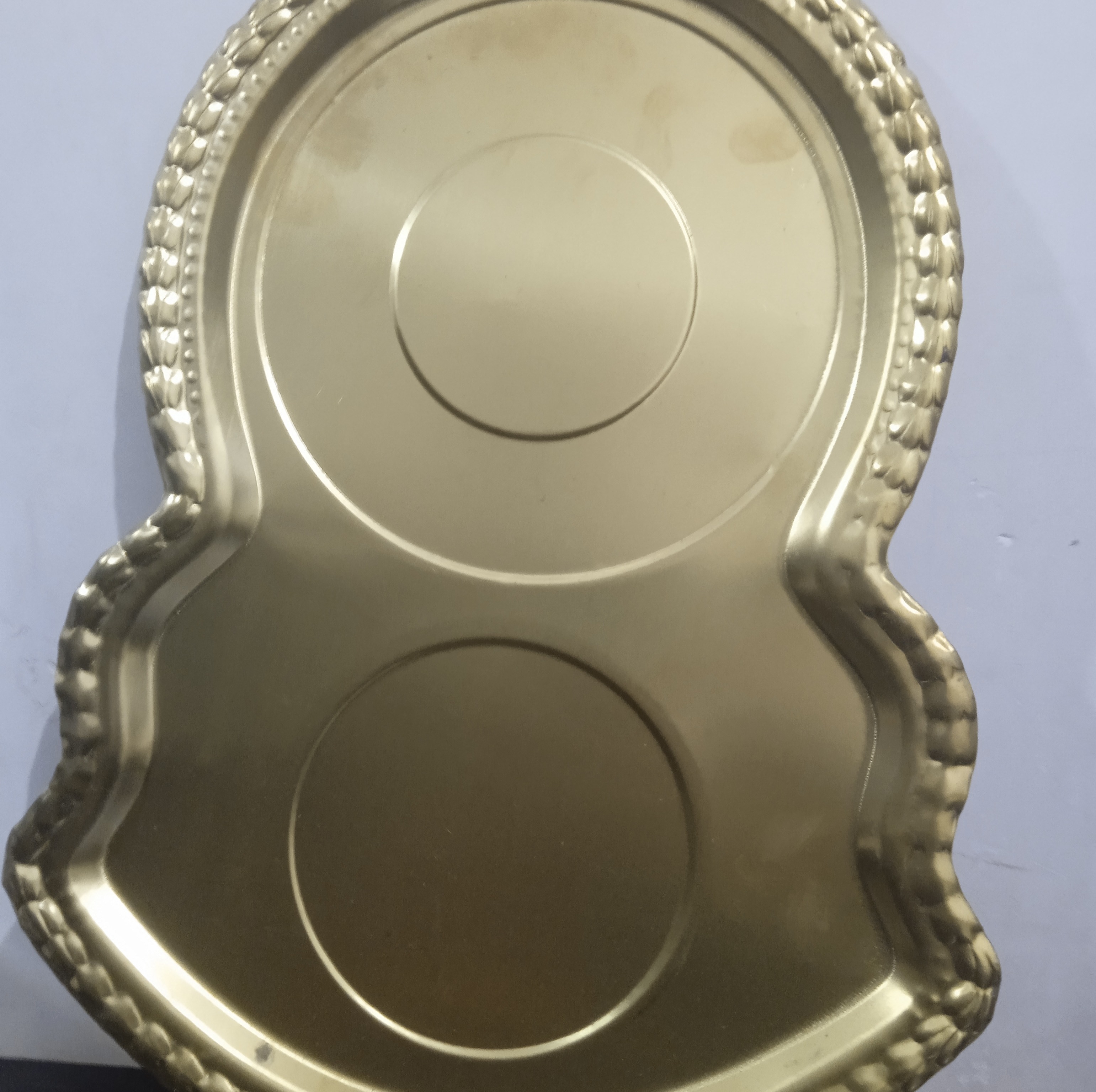 قهوه (سینی برنجی زیر سماوری ساده)
