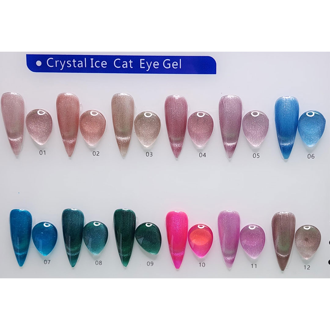 لاک ژل آیس کریستالی برند والری حجم 12 میل Crystal ice