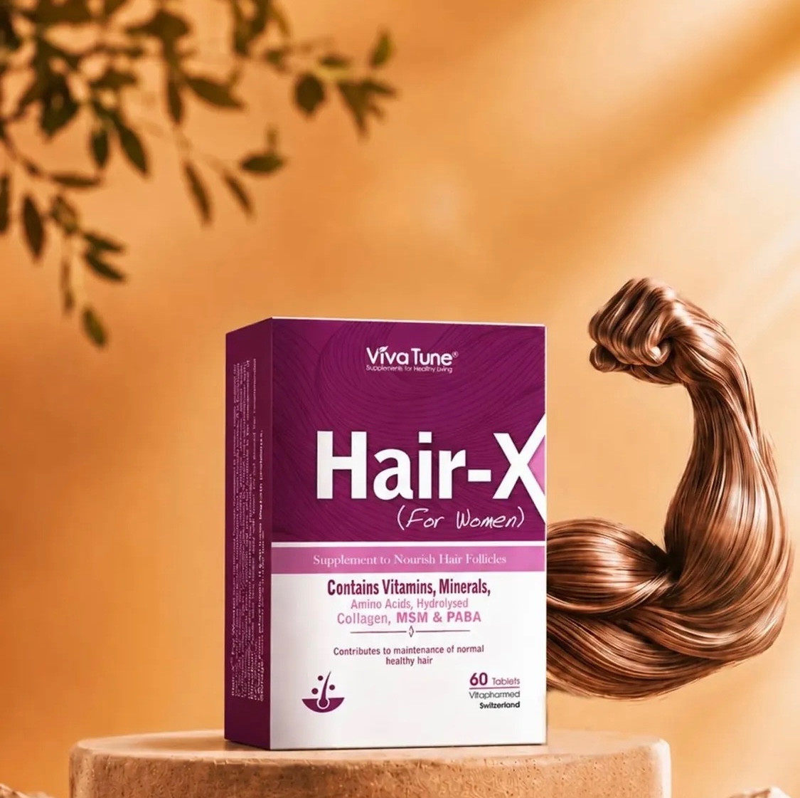 قرص هیر ایکس ویواتیون Hair X Viva Tune ارسال به کل ایران رایگان