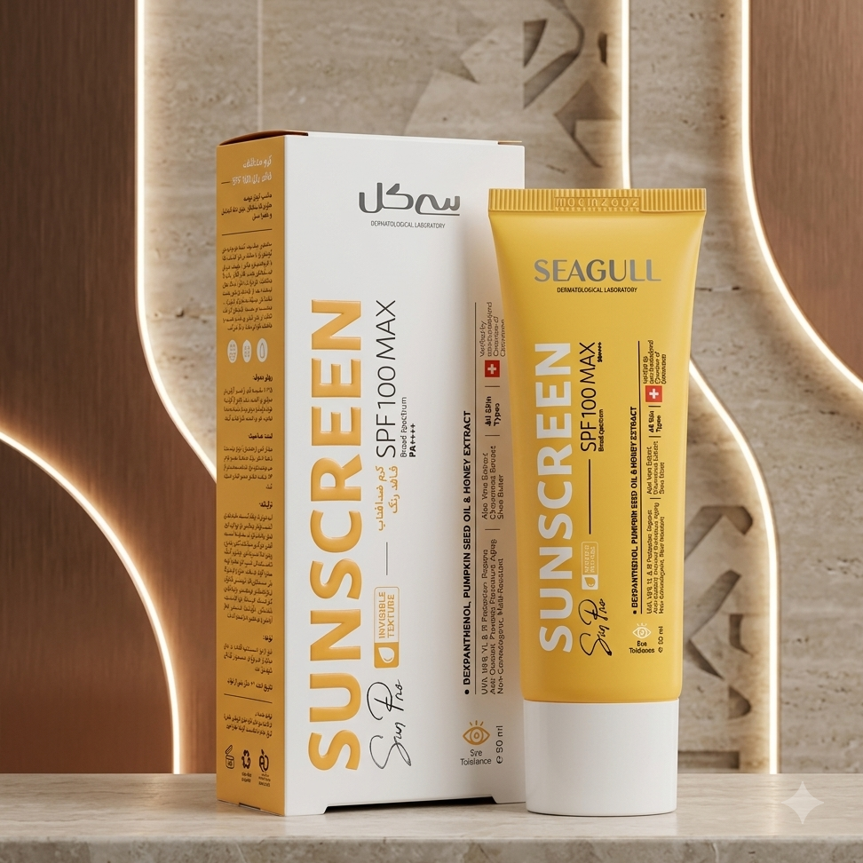 کرم ضد آفتاب بدون رنگ سی گل SPF 100 مدل Pro مناسب انواع پوست حجم 50 میلیلیتر