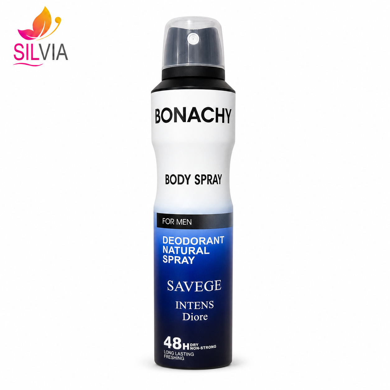 اسپری ضد تعریق بدن مدل Savege Intense Diore مردانه بوناچی BONACHY حجم 250 میل