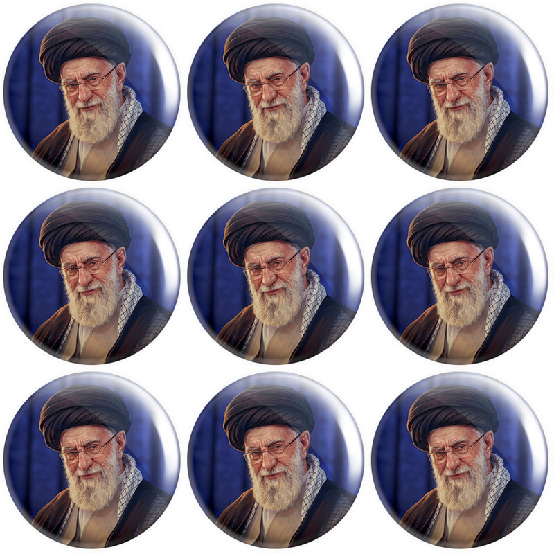 پیکسل طرح رهبر شهید امام خامنهای کد 6 مجموعه 9 عددی