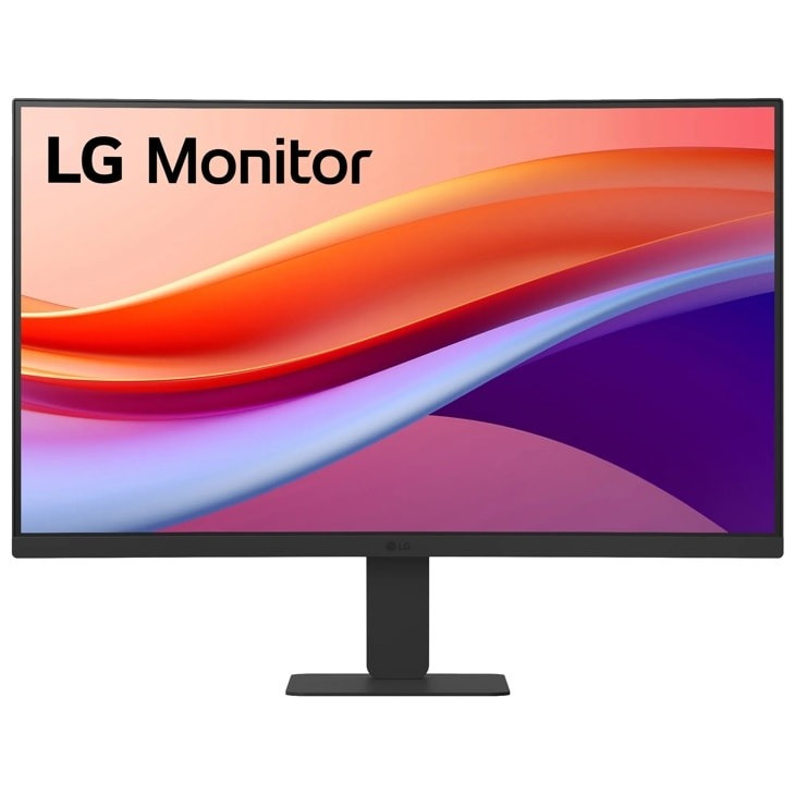 مانیتور خمیده 24 اینچ ال جی مدل 24U421 با وضوح Full HD، پنل VA و نرخ بهروزرسانی 100 هرتز