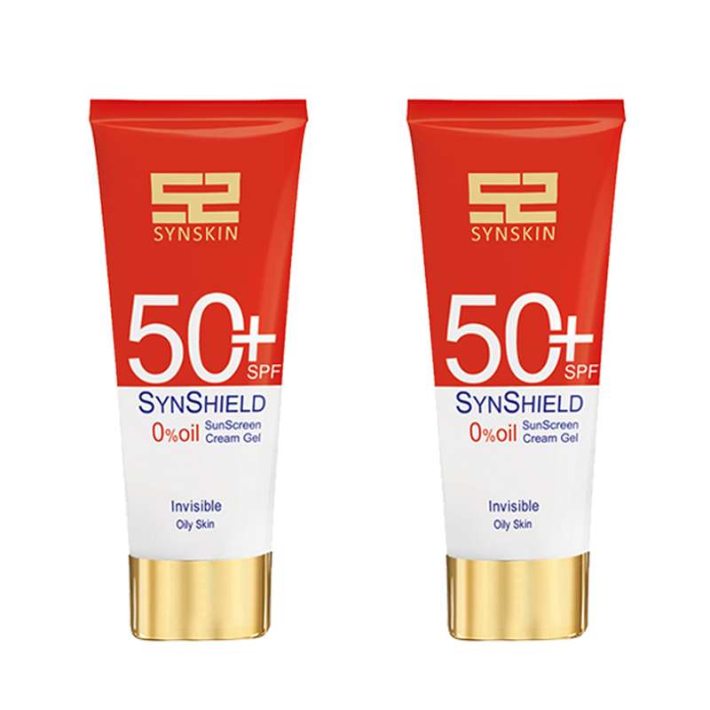 کرم ژل ضد آفتاب ساین اسکین مدل ساین شیلد حجم 50 میلی لیتر بسته 2 عددی